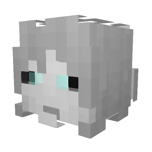 gutappo Minecraft avatar head, 3D render