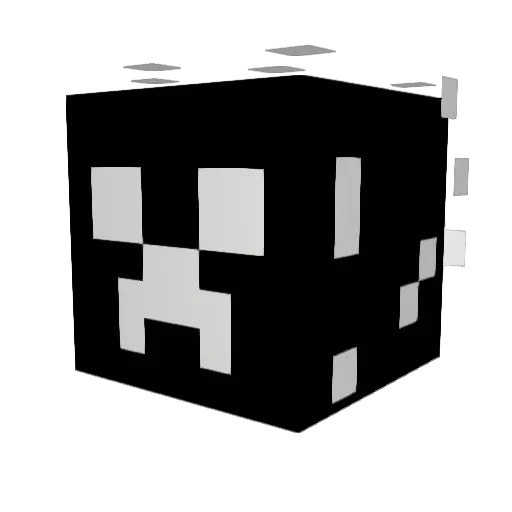 gutesss Minecraft avatar head, 3D render
