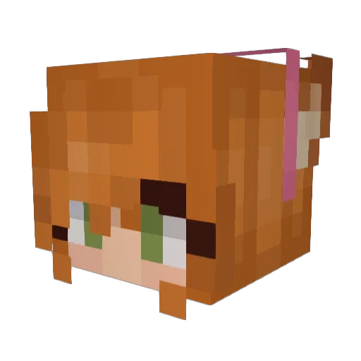 guy1940 Minecraft avatar head, 3D render