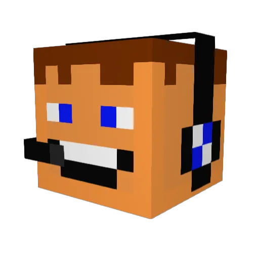 guy23456 Minecraft avatar head, 3D render