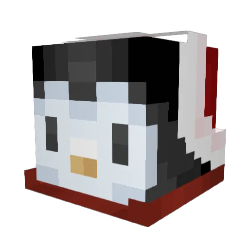 guy3217 Minecraft avatar head, 3D render
