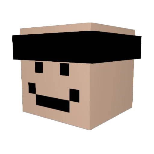 guygoldi10456 Minecraft avatar head, 3D render