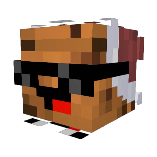 guythemaster30 Minecraft avatar head, 3D render