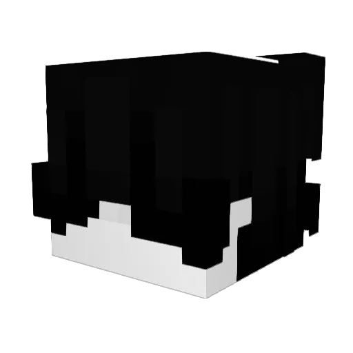 guzmmy Minecraft avatar head, 3D render