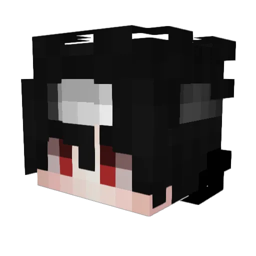guzz26 Minecraft avatar head, 3D render