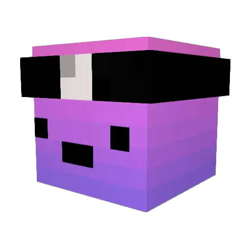 gvv23 Minecraft avatar head, 3D render
