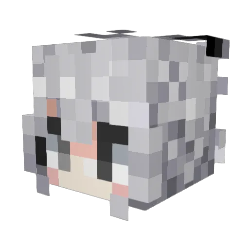 gwang_cheol Minecraft avatar head, 3D render