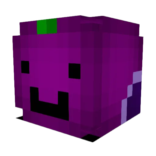 gwapes Minecraft avatar head, 3D render