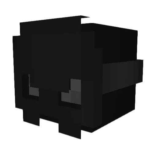 gwegory Minecraft avatar head, 3D render