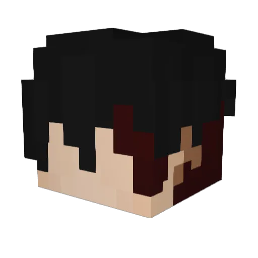 gwenaelde Minecraft avatar head, 3D render