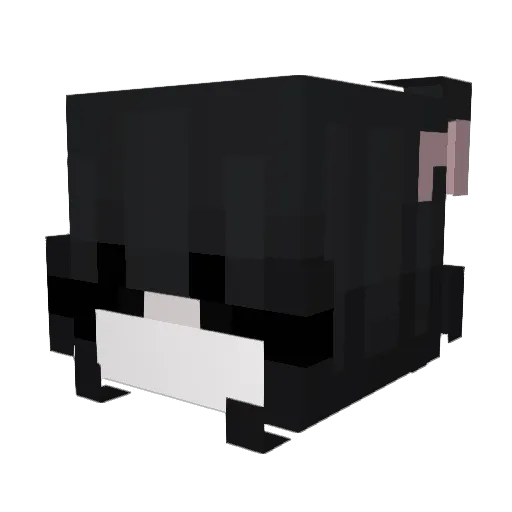 gwirl_ Minecraft avatar head, 3D render