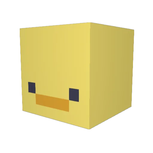 gwiyomi10 Minecraft avatar head, 3D render