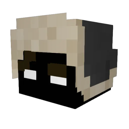 gwost__ Minecraft avatar head, 3D render