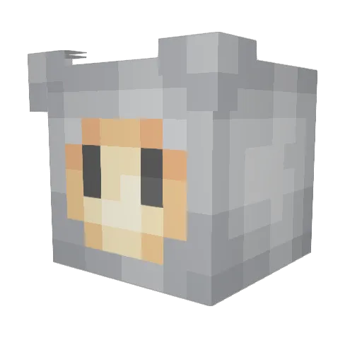 gwpaperstacks Minecraft avatar head, 3D render