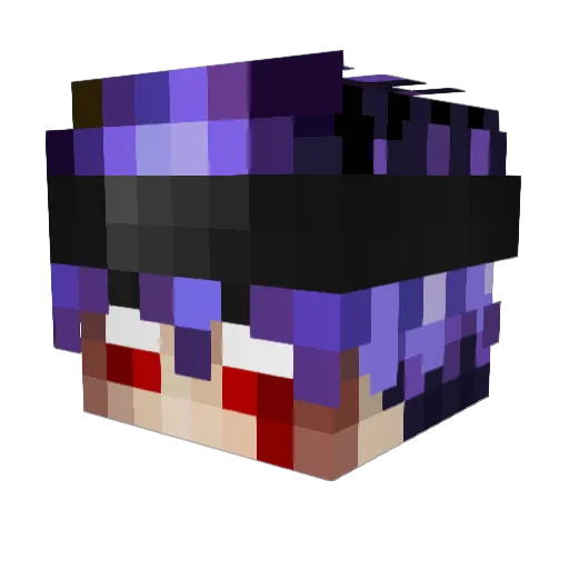 gxabriel Minecraft avatar head, 3D render