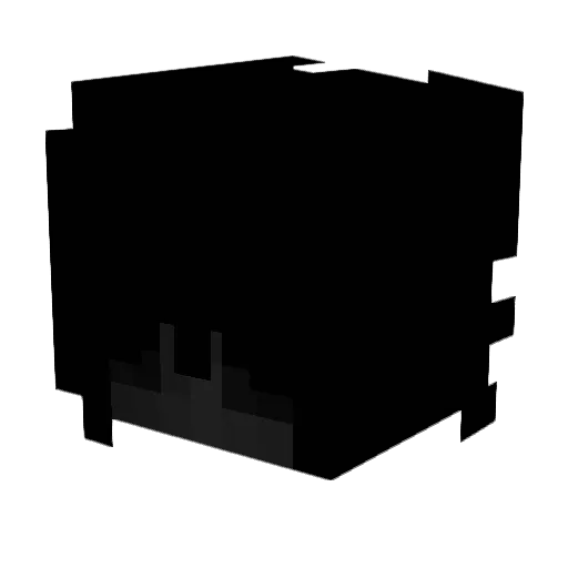 gxashirv Minecraft avatar head, 3D render