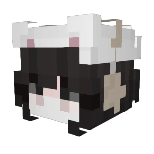 gxb1n Minecraft avatar head, 3D render