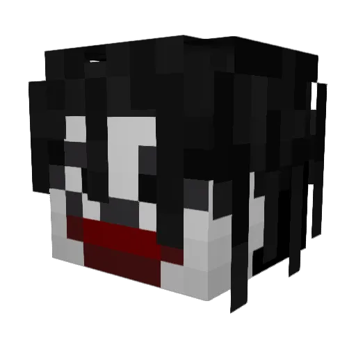 gxbrielbg Minecraft avatar head, 3D render