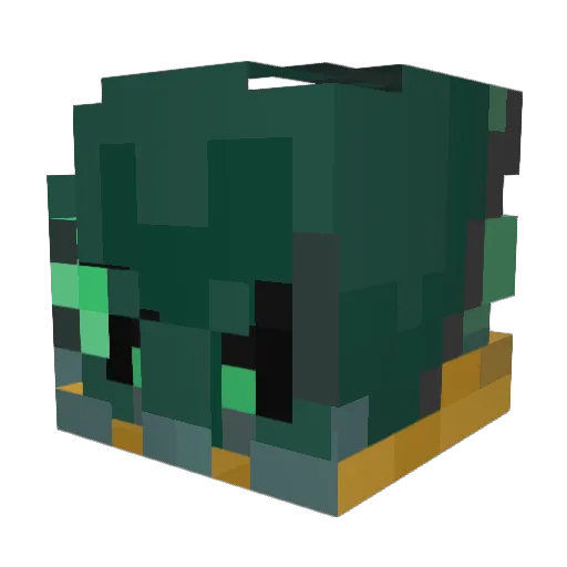 gxdofthesun Minecraft avatar head, 3D render