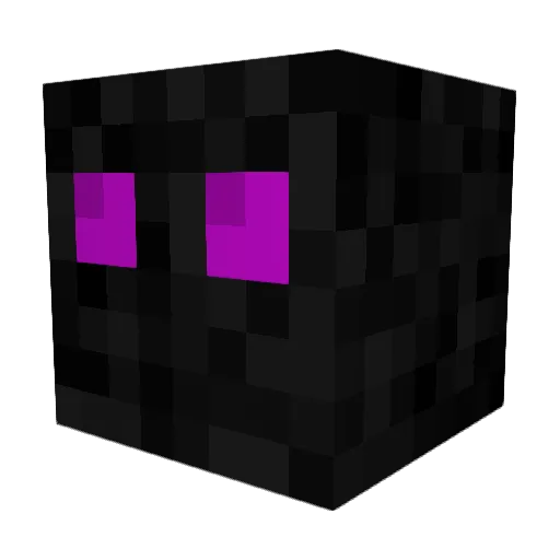 gxhc Minecraft avatar head, 3D render