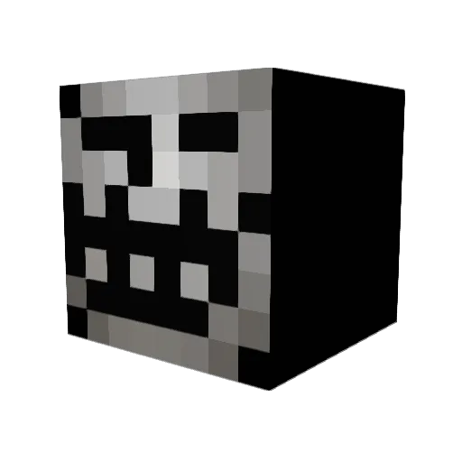 gxldun Minecraft avatar head, 3D render