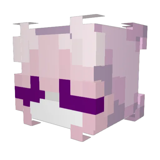gxrydx Minecraft avatar head, 3D render
