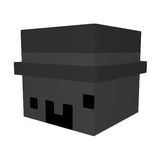 gxsuperxandred Minecraft avatar head, 3D render
