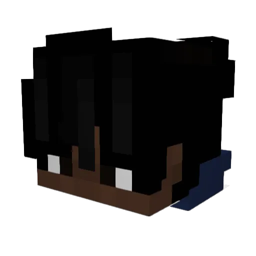 gxv3 Minecraft avatar head, 3D render