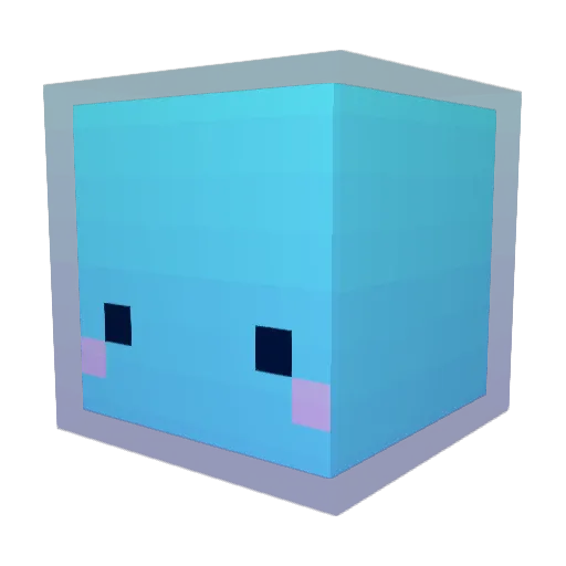 gyapora Minecraft avatar head, 3D render