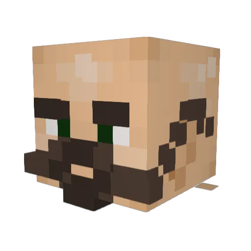 gyatty99 Minecraft avatar head, 3D render