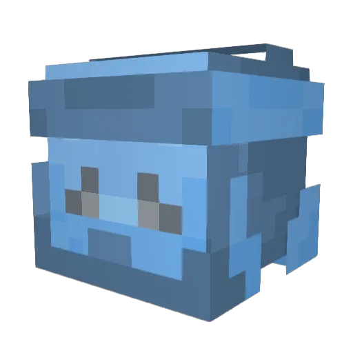 gybuh Minecraft avatar head, 3D render