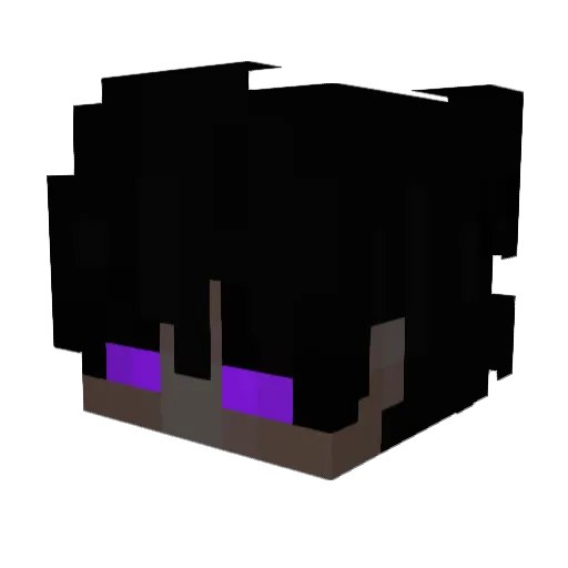 gymphobia Minecraft avatar head, 3D render