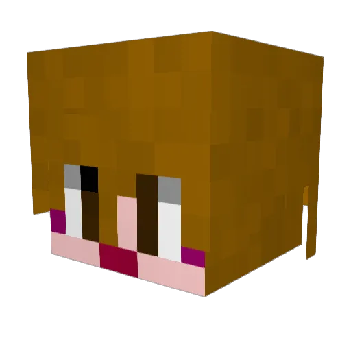 gyo3108 Minecraft avatar head, 3D render