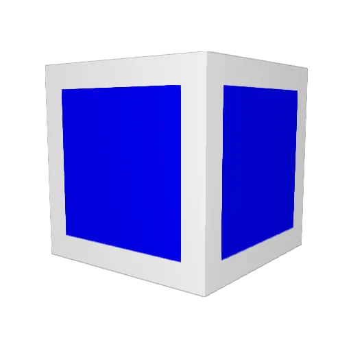gyq7 Minecraft avatar head, 3D render