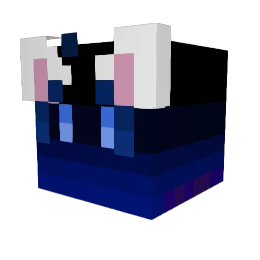 gywthatrb Minecraft avatar head, 3D render