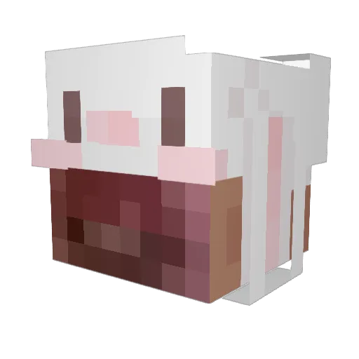 gzm0901 Minecraft avatar head, 3D render