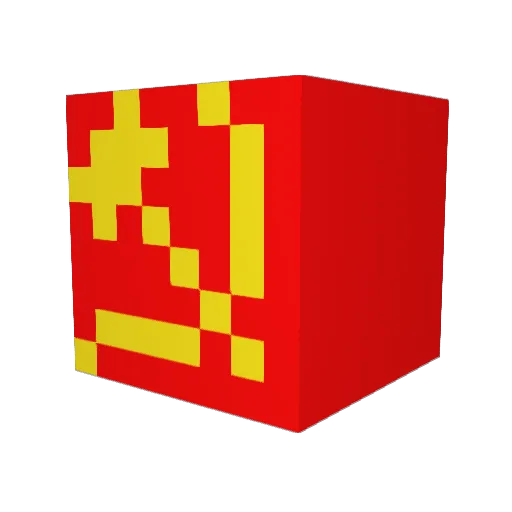 gzpretto Minecraft avatar head, 3D render