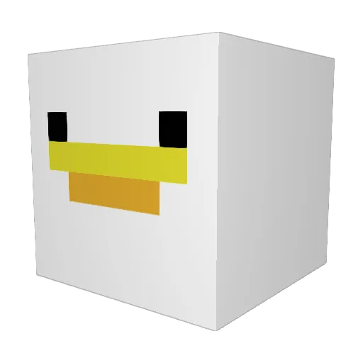 h00d00guru Minecraft avatar head, 3D render