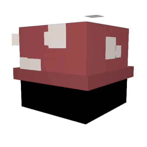 h00ri95 Minecraft avatar head, 3D render