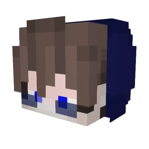 h0den_k0b0ld Minecraft avatar head, 3D render