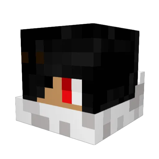 h0erstljunior Minecraft avatar head, 3D render