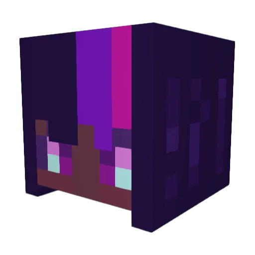 h0neybubb1es Minecraft avatar head, 3D render