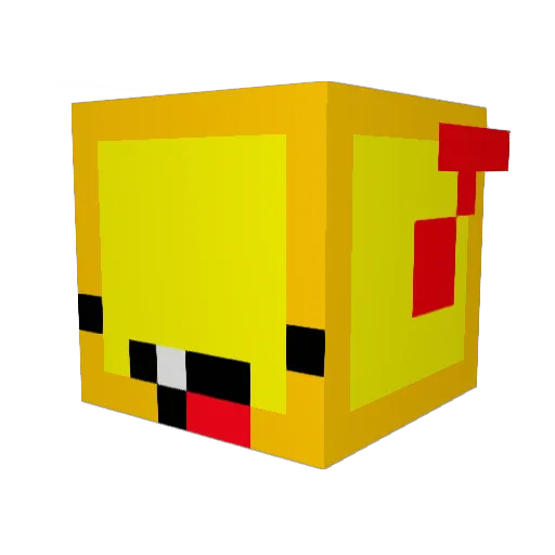 h0t_8utt3r Minecraft avatar head, 3D render