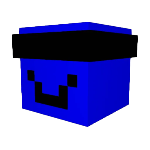 h15gg Minecraft avatar head, 3D render