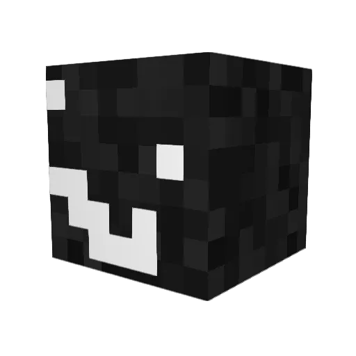 h1ddenscript Minecraft avatar head, 3D render