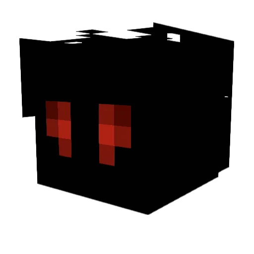 h1e2l3l4o Minecraft avatar head, 3D render
