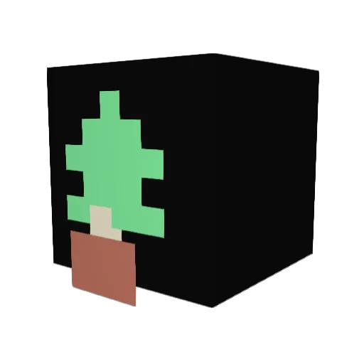 h1ghoffxan Minecraft avatar head, 3D render