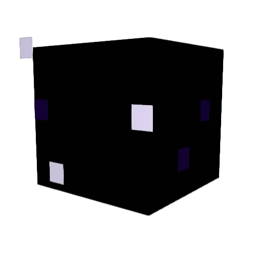 h1z8c Minecraft avatar head, 3D render