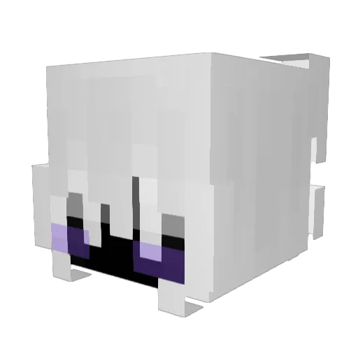 h3llbrunna Minecraft avatar head, 3D render