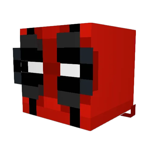 h3nnyCc Minecraft avatar head, 3D render